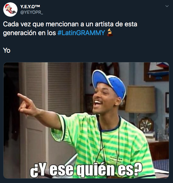 Mejores memes de los Latin Grammy 2019 en Las Vegas