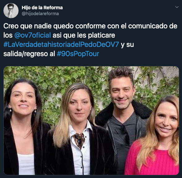 Cuál es el origen del pleito entre OV7 y Ari Borovoy