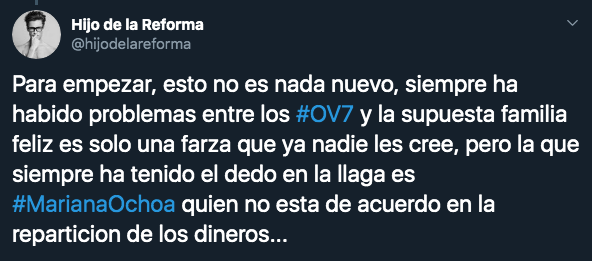 Cuál es el origen del pleito entre OV7 y Ari Borovoy