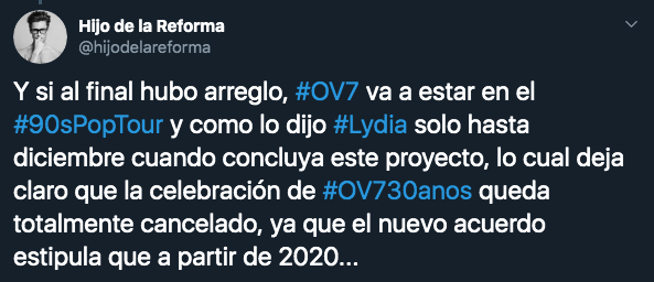 Cuál es el origen del pleito entre OV7 y Ari Borovoy