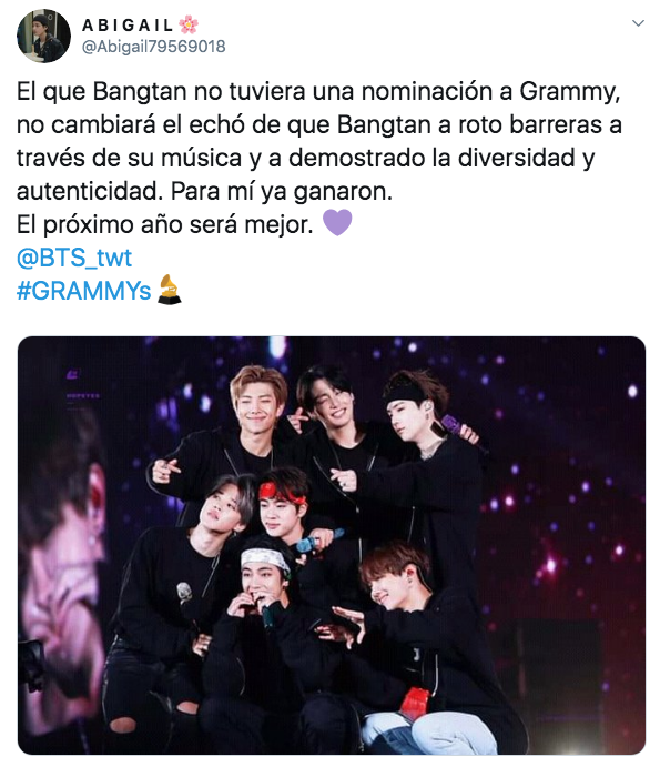 BTS no fue nominado a los Grammy 2020 y el ARMY reacciona