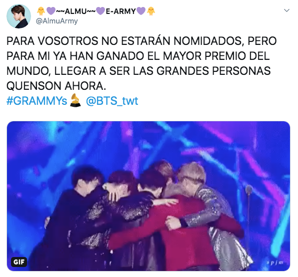 BTS no fue nominado a los Grammy 2020 y el ARMY reacciona