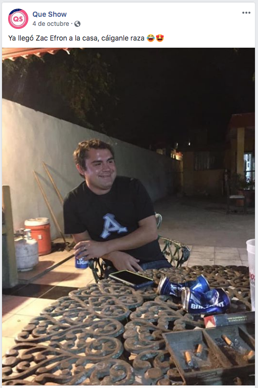 Chapo Efron enloquece a las redes sociales