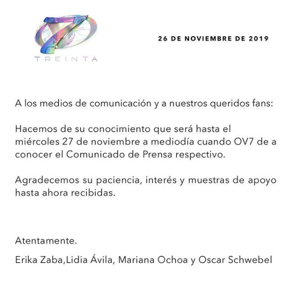 OV7 Confirma su regreso al 90s Pop Tour y desmiente traición de Ari Borovoy