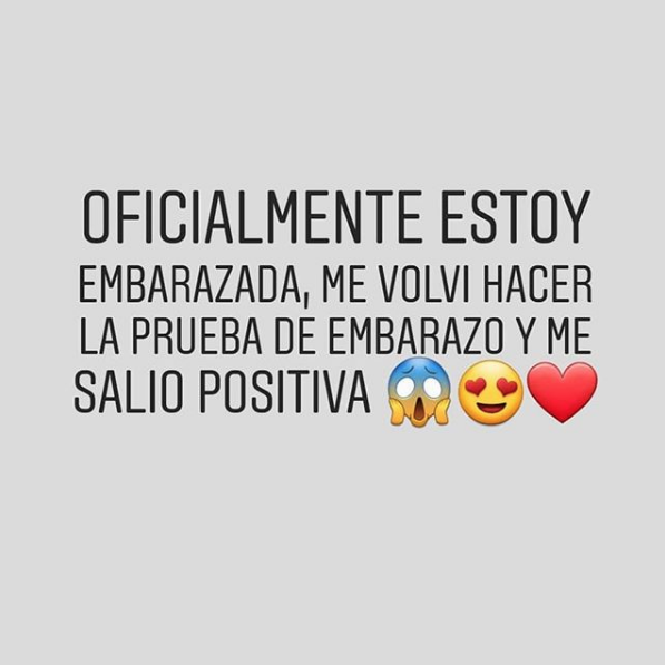 Eva Rojas confirma que está embarazada