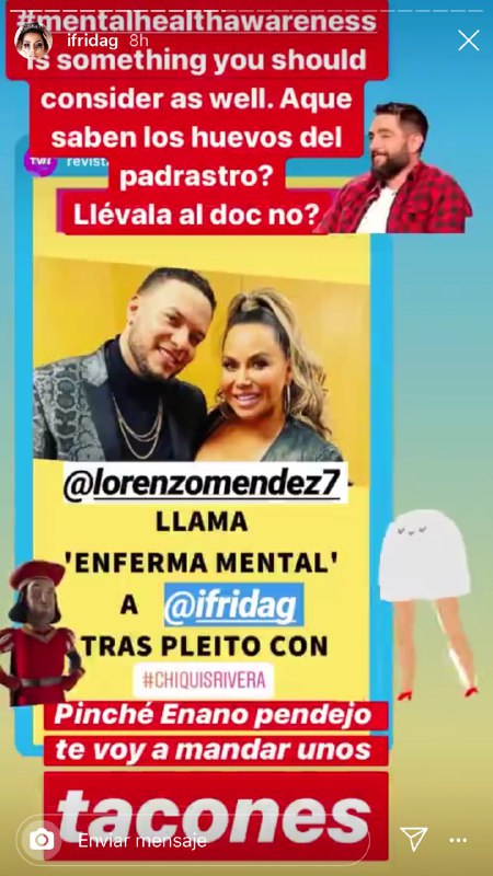 Frida Sofía Y Chiquis Rivera siguen de pleito