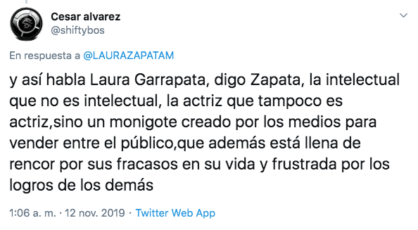 Laura Zapata llama "gorda traicionera" a la senadora Citlali Hernández