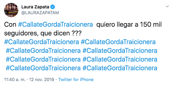 Laura Zapata llama "gorda traicionera" a la senadora Citlali Hernández