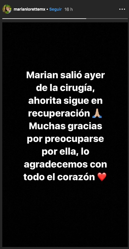 Revelan estado de salud de Marian Lorette, participante de La Voz Kids que sufrió accidente