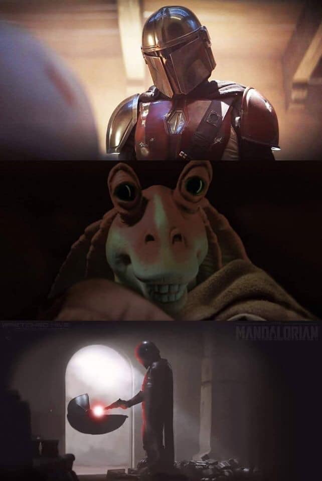 Memes de Baby Yoda de The Mandalorian