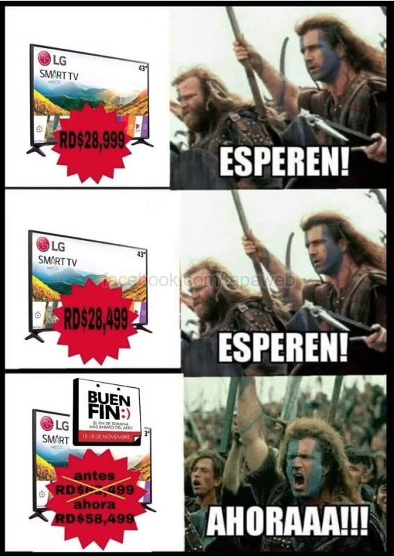 Memes del Buen Fin 2019