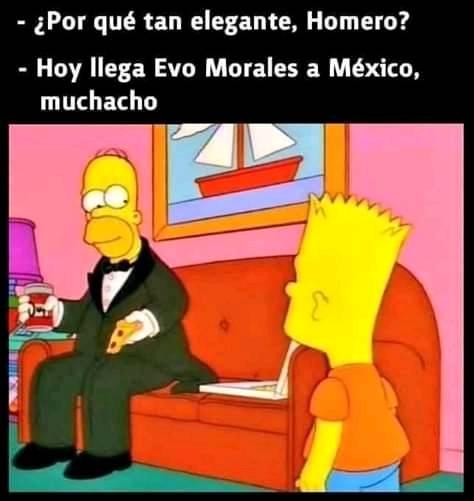 Memes de Evo Morales en México
