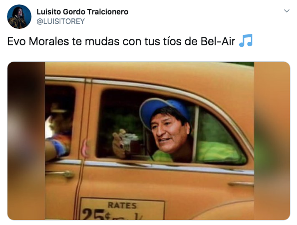 Memes de Evo Morales en México