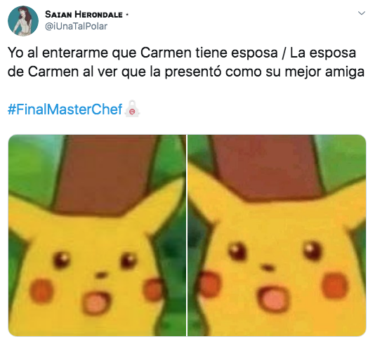 Memes de la gran final de Master Chef La Revancha