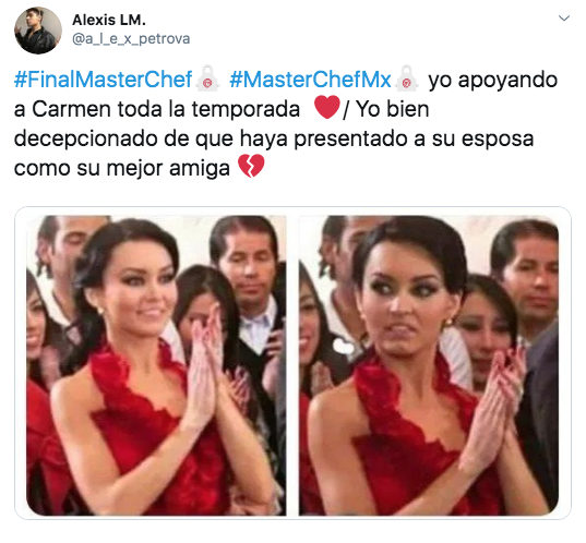Memes de la gran final de Master Chef La Revancha