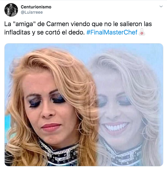 Memes de la gran final de Master Chef La Revancha