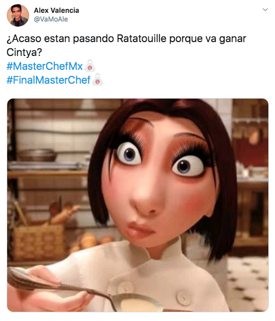 Memes de la gran final de Master Chef La Revancha