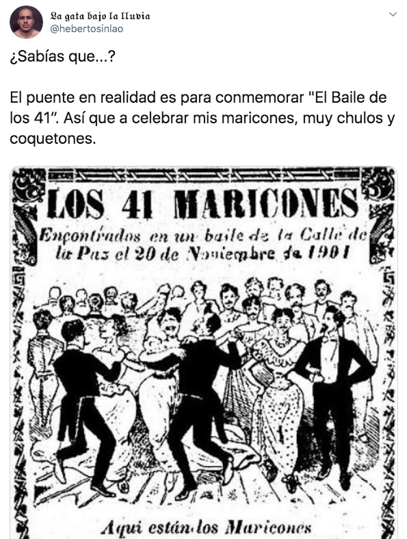 Memes del puente del 20 de noviembre