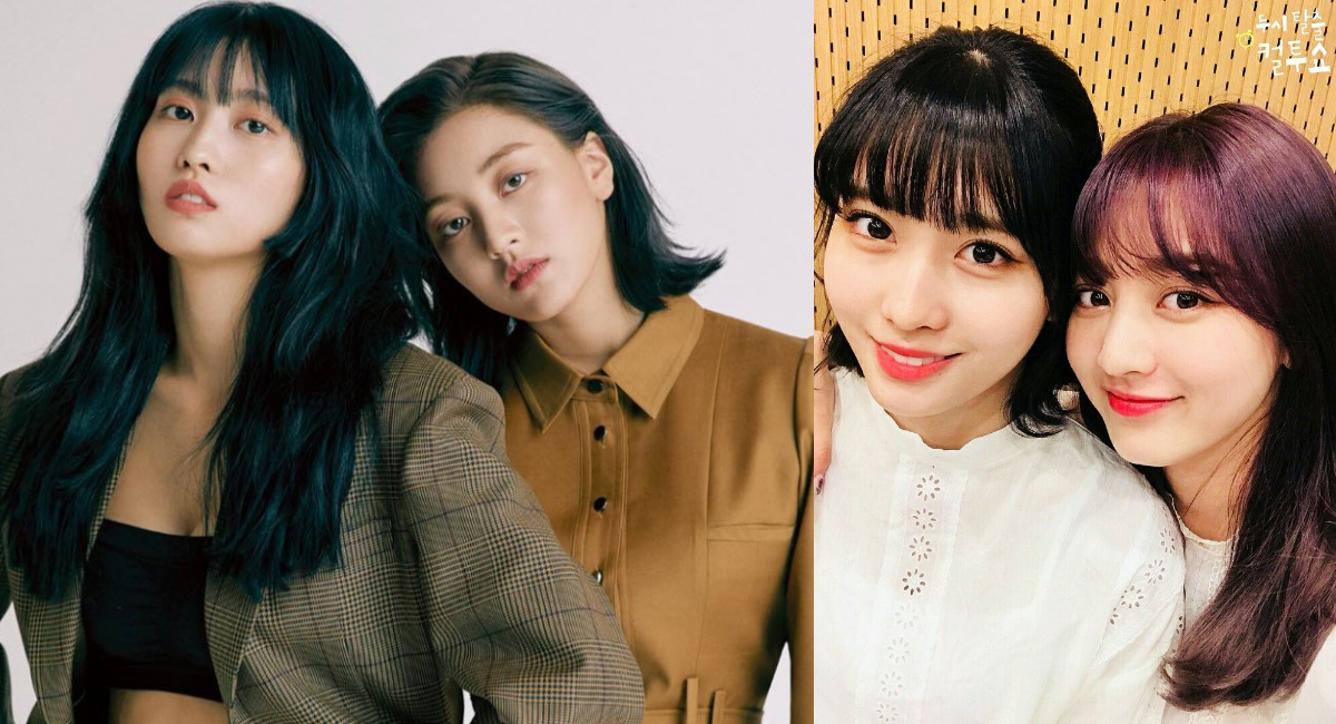 Momo y Jihyo: colaborarción con artistas de SM Entertainment