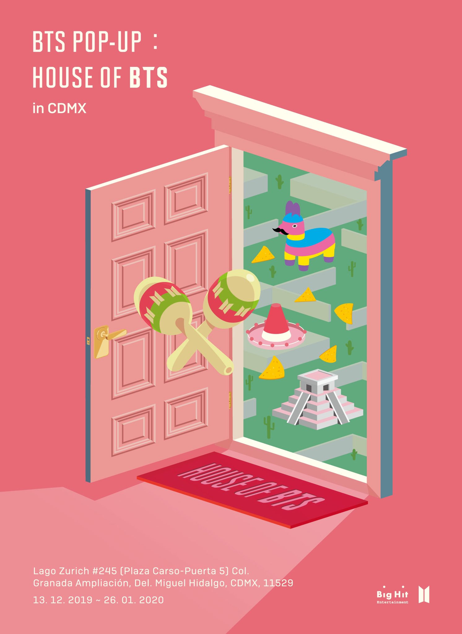 Tienda House Of BTS llega a México el 12 de diciembre