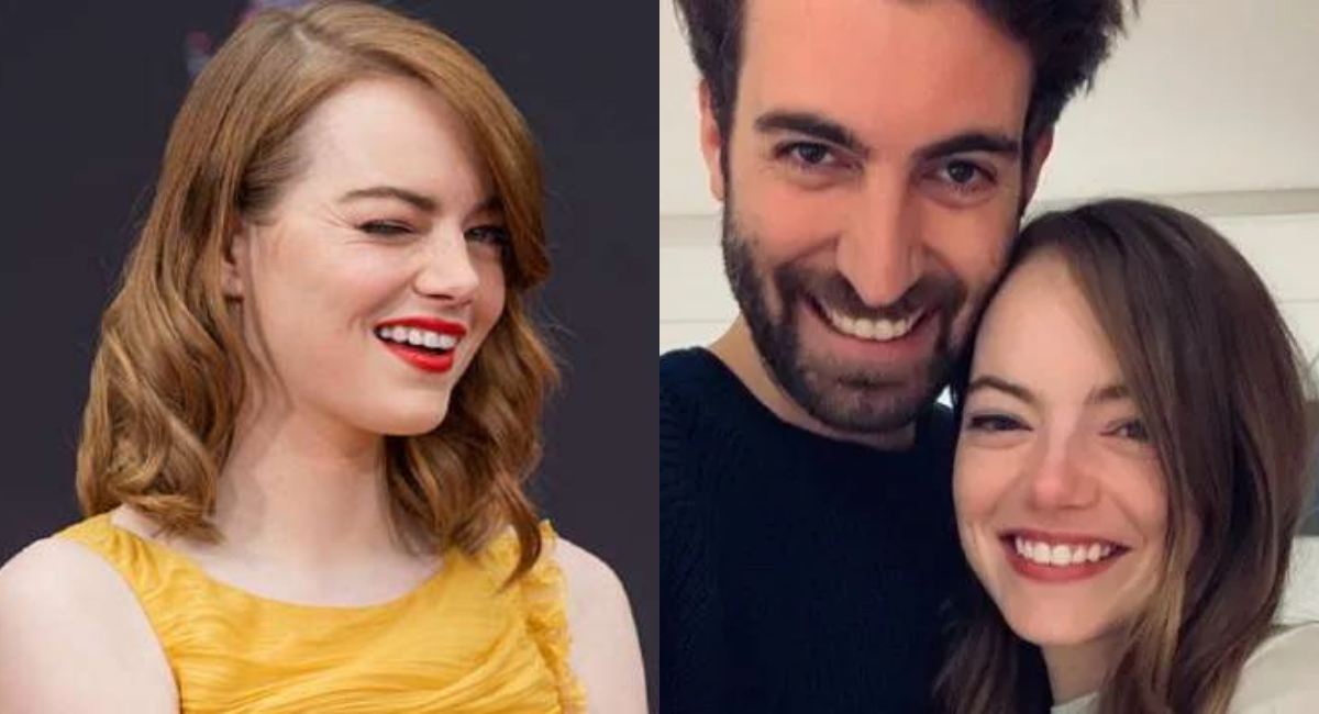 Emma Stone presume anillo de compromiso con Dave McCary