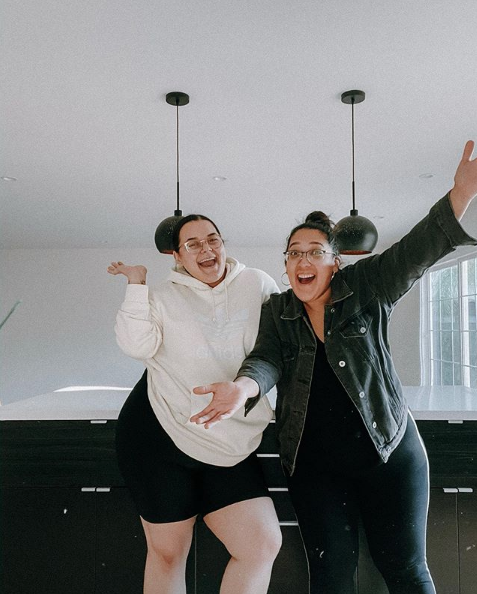 Jenicka Lopez y su novia