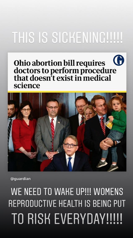 Dua Lipa a favor del aborto y en contra de la Ley Heartbeat