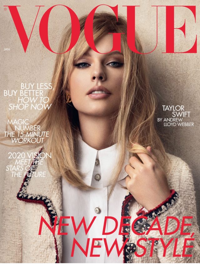 Acusan a Taylor Swift de photoshop excesivo en portada Vogue