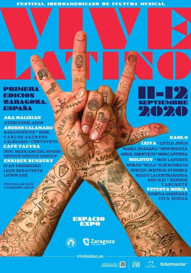 Vive Latino tendrá primera edición en España en 2020: cartel