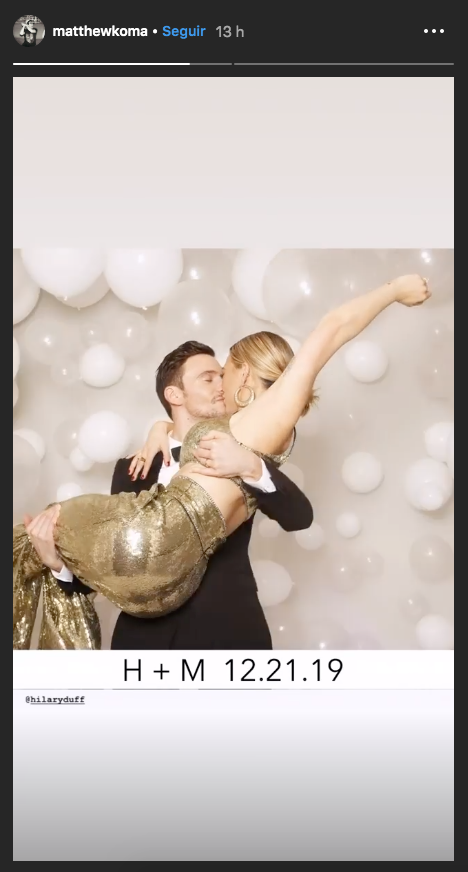 Hilary Duff comparte fotos de su boda con Matthew Koma