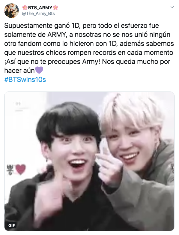 One Direction es la Boy Band de la DÃ©cada y asÃ­ reaccionÃ³ el ARMY