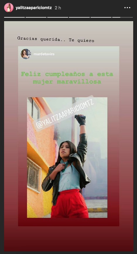 Felicitaciones de Yalitza Aparicio por su cumpleaños