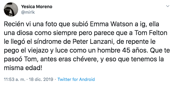 Emma Watson se reúne con elenco de Harry Potter por Navidad