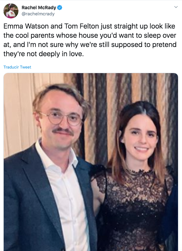 Emma Watson se reúne con elenco de Harry Potter por Navidad