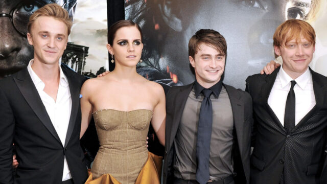 Emma Watson se reÃºne con elenco de Harry Potter para navidad