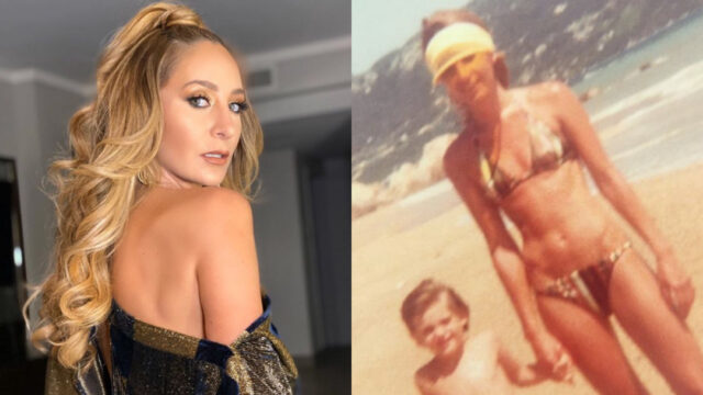 Gabriel Soto da foto de su mamá idéntica a Geraldine Bazán