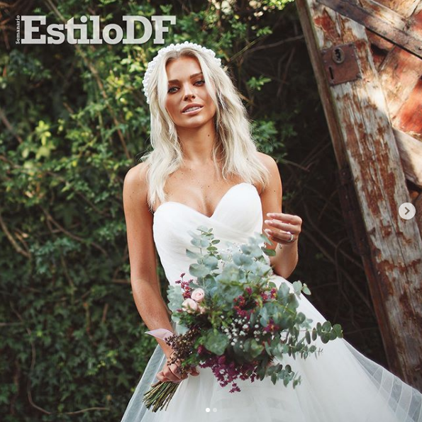 Irina Baeva luce vestidos de novia