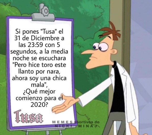 Memes de año nuevo 2020
