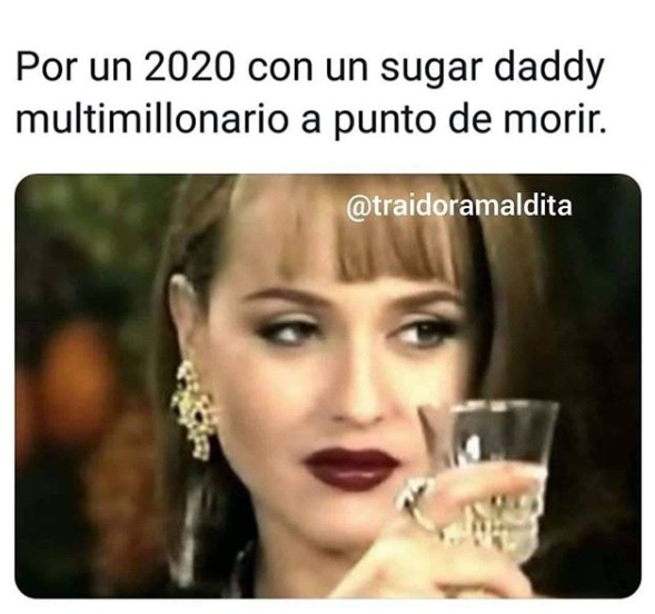 Memes de año nuevo 2020