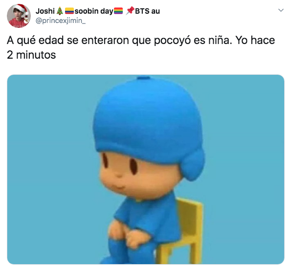 Memes de Pocoyó niña y su descubrimiento