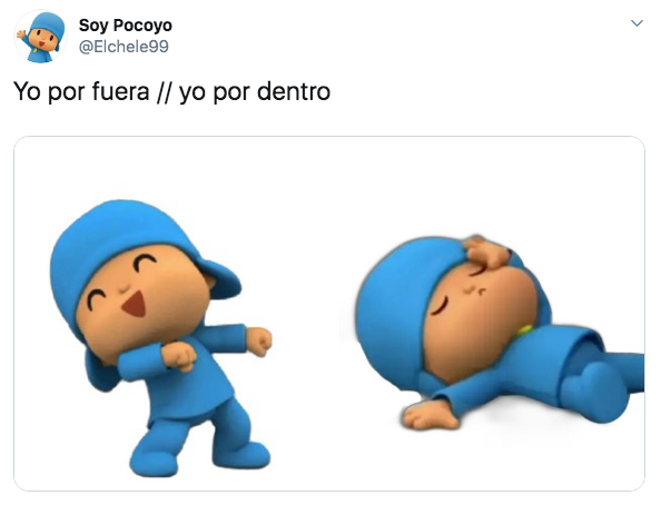 Memes de Pocoyó niña y su descubrimiento