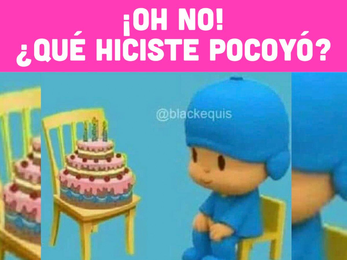 Memes de Pocoyó niña y su descubrimiento