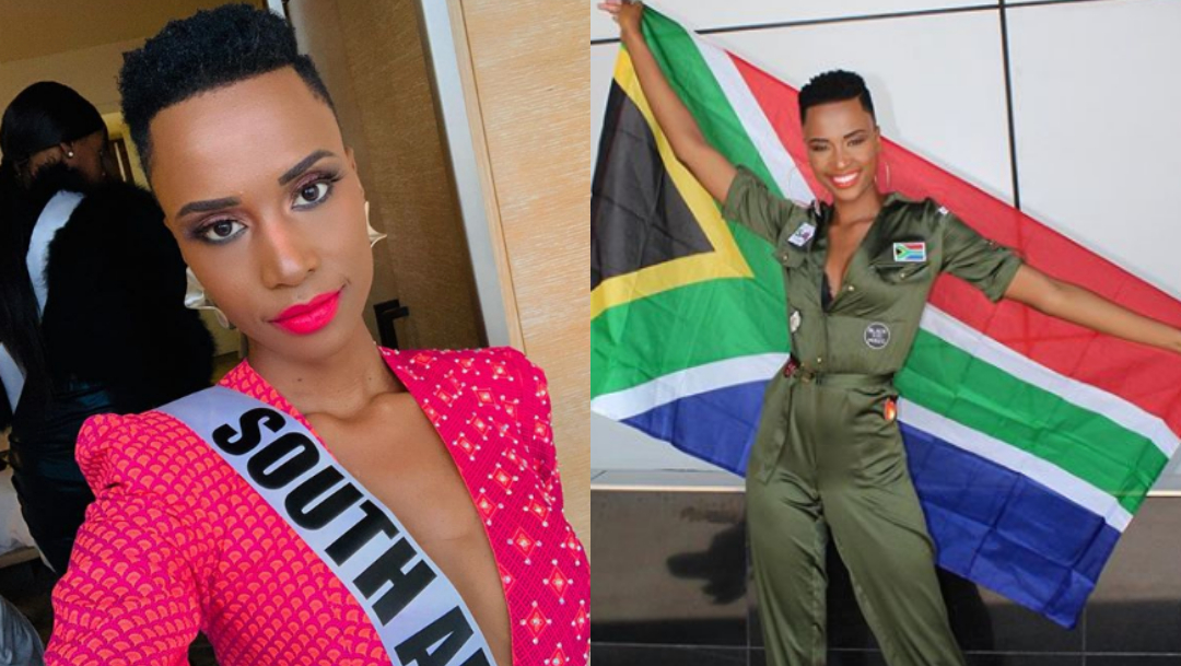 Zozibini Tunzi la ganadora de Miss Universo 2019