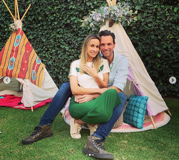 Odalys Ramírez se compromete con Patricio Borghetti