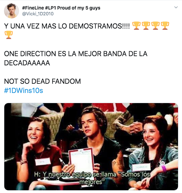 One Direction es la Boy Band de la DÃ©cada y asÃ­ reaccionÃ³ el ARMY
