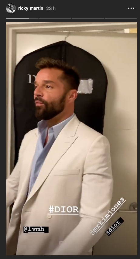 Ricky Martin presume su "pack" en Instagram