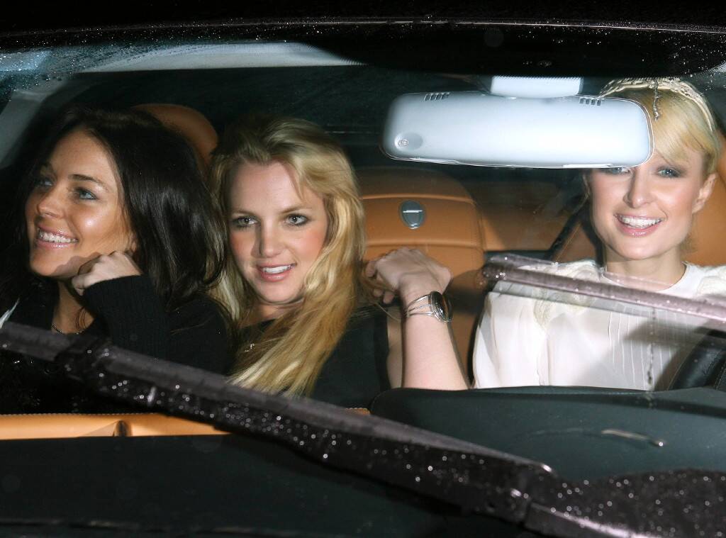 Britney Spears de fiesta con Lindsay Lohan y Paris Hilton