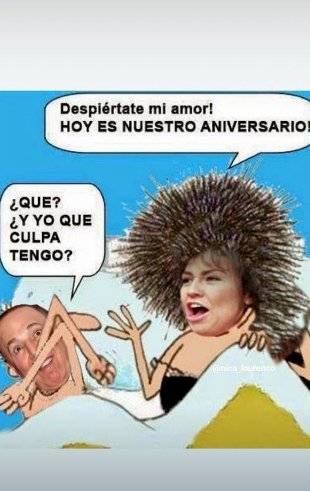 Thalía celebra aniversario de bodas con Tommy Mottola