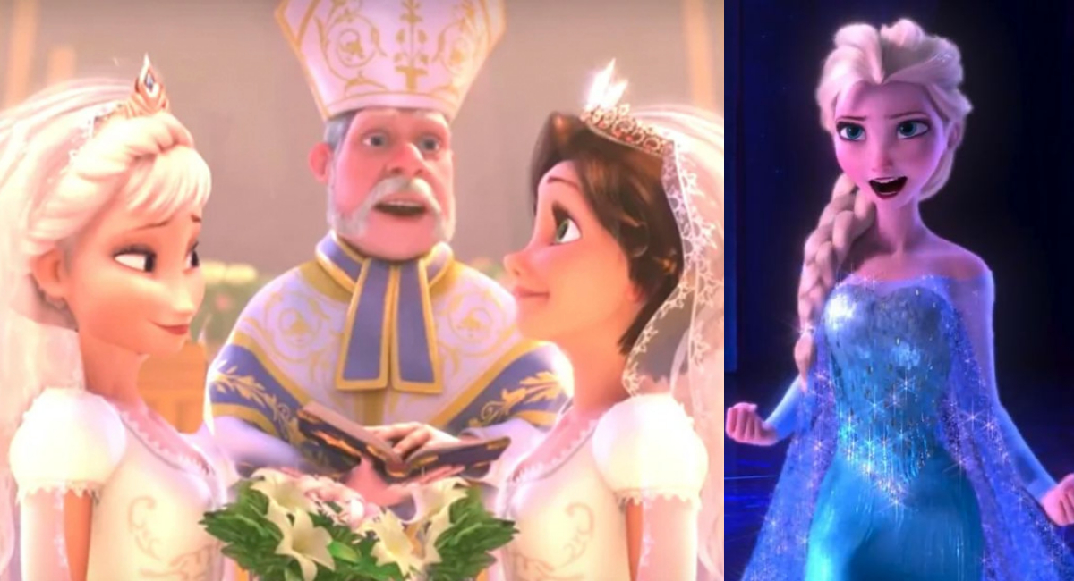 VIDEO: Señora grita que Frozen es de lesbianas y del diablo