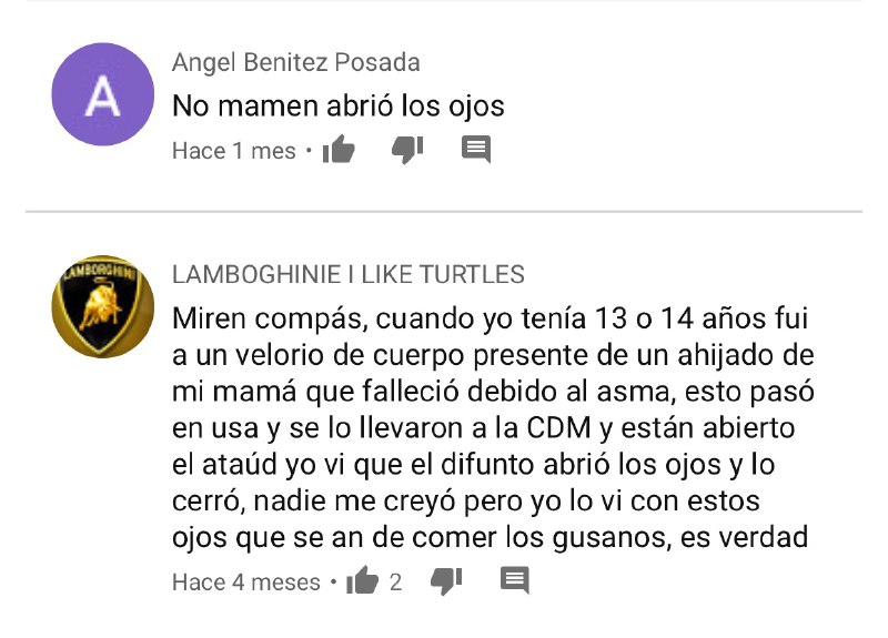 Video de Sergio GÃ³mez abriendo los ojos en el ataÃºd